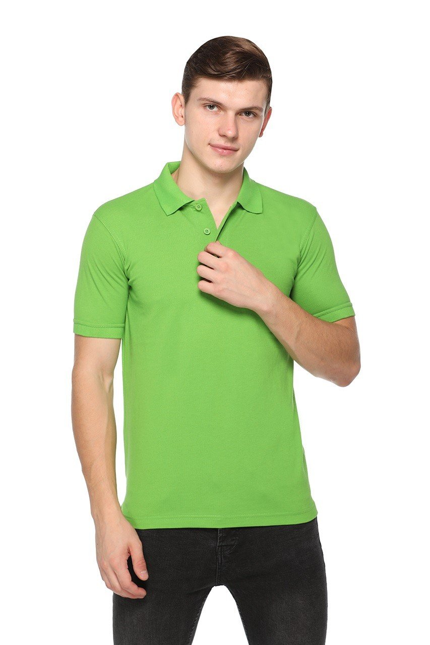 Parrot Green-Pikmee Fast Tees polo t shirt