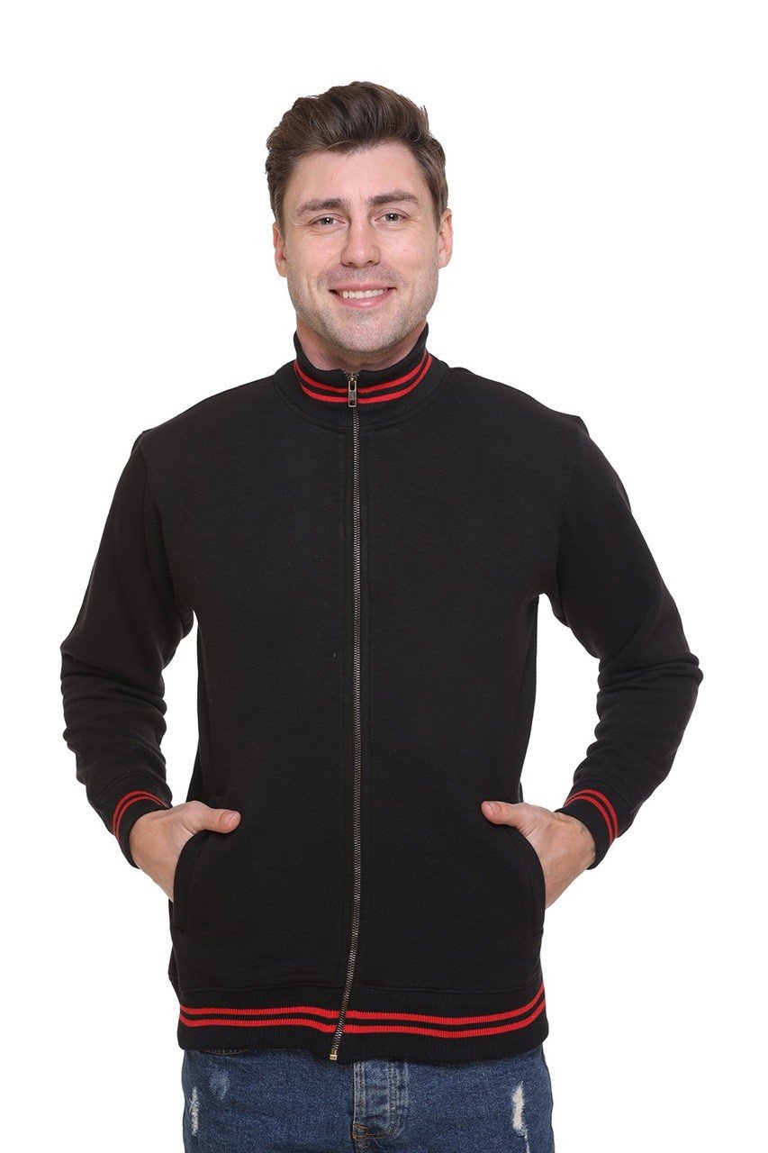 Black -Pikmee Zero Degree Turtle Neck Sweatshirt
